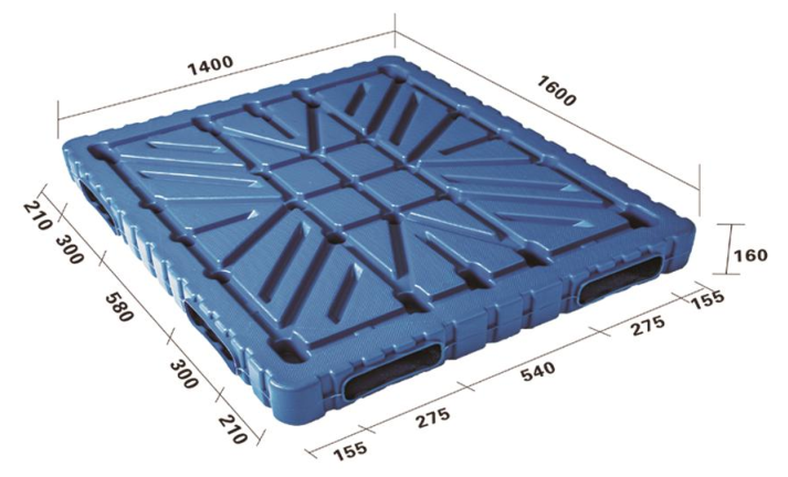 Blow molding  pallet